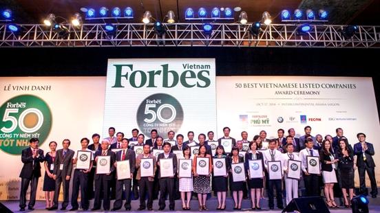 Vinamilk được Forbes vinh danh là 1 trong 50 công ty niêm yết tốt nhất Việt Nam